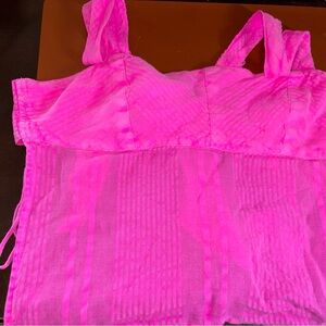 Vibrant Pink Women's Top